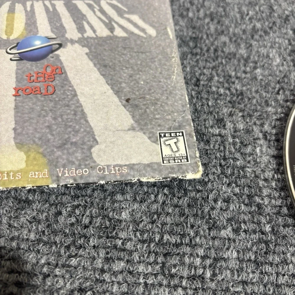 Sega Saturn Bootleg Sampler II - On the Road Game Disc & Sleeve UNTESTED